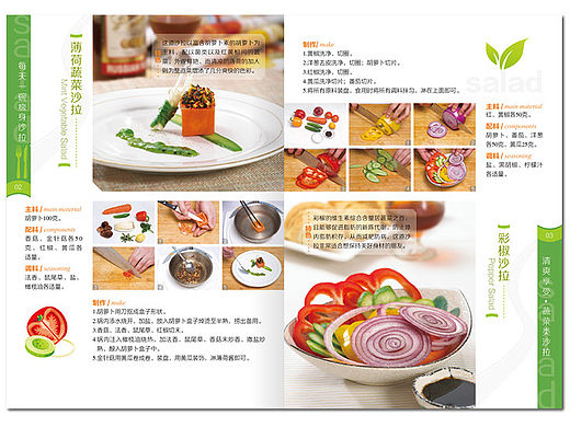 沙拉食谱书籍