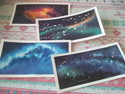 星空水彩集锦
