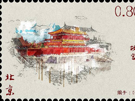 數(shù)字虛擬地標(biāo)郵票系列（個(gè)人主頁(yè)-ZNTc2MDA5MzI=） - 其他平面 - 站酷設(shè)計(jì)師晚睡的鷓鴣?zhàn)性瓌?chuàng)素材 - 站酷ZCOOL