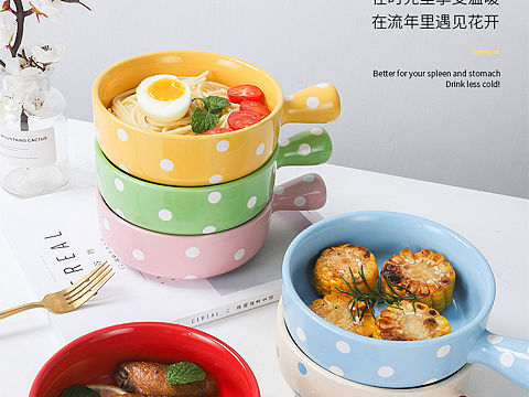 陶瓷色釉烤盘 电商摄影 详情设计