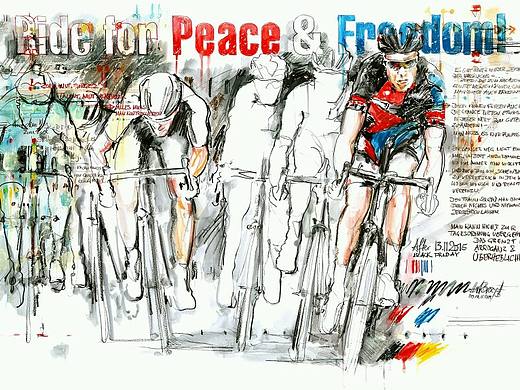 本作者设计公路车比赛日历