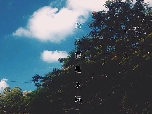 路过便是永远