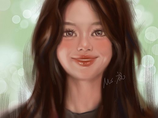 ✨头像练习|美女姐姐|procreate