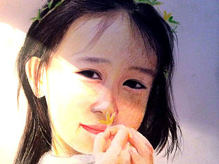 彩鉛畫----------一個人窩在自己的世界里，享受著（個人主頁-ZMzcxMTczMg==） - 繪畫 - 站酷設計師becky茹原創(chuàng)素材 - 站酷ZCOOL