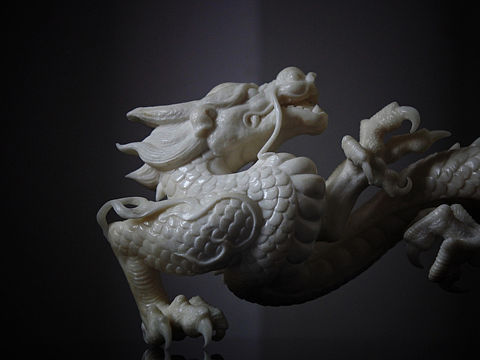 鹿角作品 龍