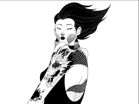 龍（個(gè)人主頁(yè)-ZNDI5ODAxNTI=） - 創(chuàng)作習(xí)作 - 站酷設(shè)計(jì)師馮巖悅原創(chuàng)素材 - 站酷ZCOOL