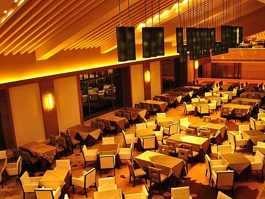 广元高档中餐厅设计|酒楼火锅店设计装修|成都新东家设计公司