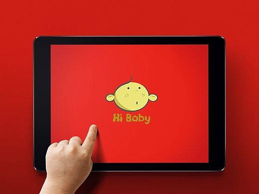 Hi Baby童装品牌logo方案