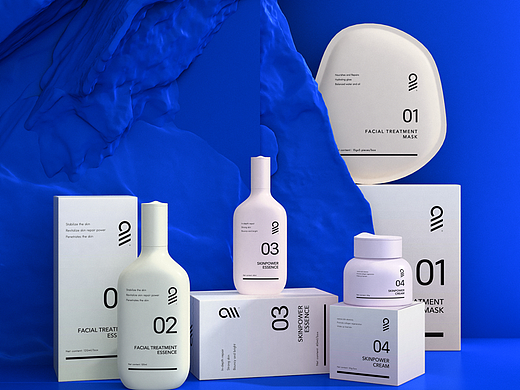 简约护肤品包装设计