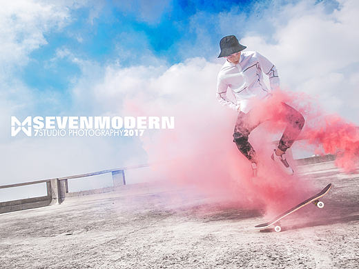 柒牌旗下SEVEN MODERN春夏款拍摄