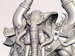 战象塑模（个人主页-ZMTg5MjM1Ng==） - 人物/生物 - 站酷设计师houruikun原创素材 - 站酷ZCOOL