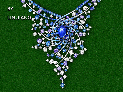 浩瀚星海中，坚持一种梦，只为遇见你（个人主页-ZNDc4NjIxNzY=） - 首饰设计 - 站酷设计师林奖设计原创素材 - 站酷ZCOOL