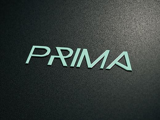 PRIMA假发品牌logo设计