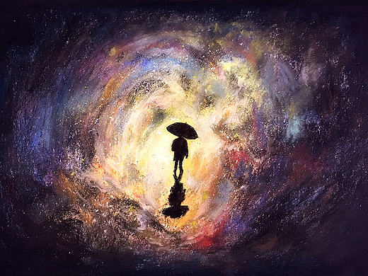 OY色粉画·追梦者