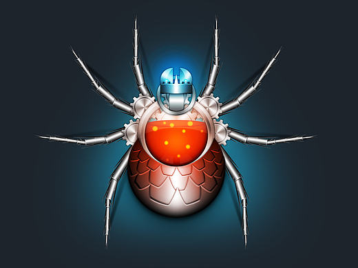 一组拟物化图标