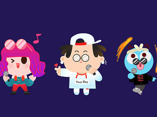 百度熊孩子COS中国有嘻哈