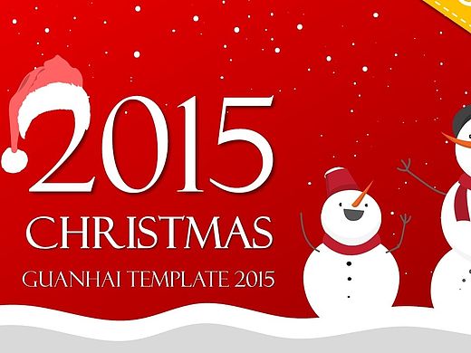 观海年度福利模板【这可能是最好的圣诞模板】（个人主页-ZMTQ1MTI1MTY=） - PPT/Keynote - 站酷设计师观海演示设计原创素材 - 站酷ZCOOL