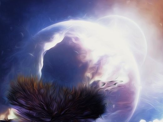 夢幻合成（個人主頁-ZMTMyODQwODQ=） - 新銳潮流插畫 - 站酷設計師昆梅原創(chuàng)素材 - 站酷ZCOOL