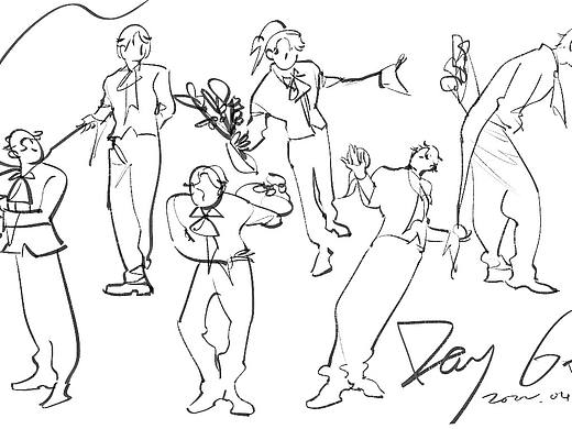 #速写60天挑战赛#day60@速写班长