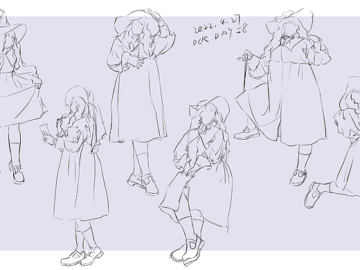 #速写60天挑战赛# DAY58 @速写班长