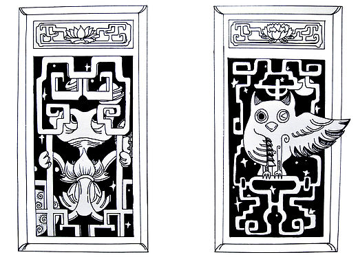 插畫練習(xí)（個(gè)人主頁-ZMTUwNjk0MDQ=） - 創(chuàng)作習(xí)作 - 站酷設(shè)計(jì)師yang993原創(chuàng)素材 - 站酷ZCOOL
