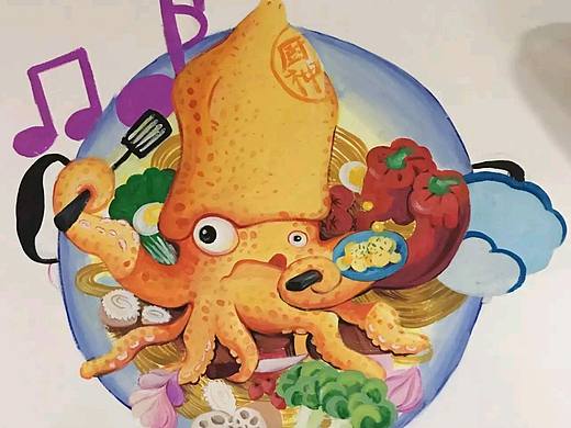 2016年10月3日墙绘