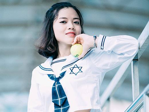 JK校園風（個人主頁-ZMzAwNjEwNDQ=） - 人像攝影 - 站酷設計師寧靜致遠1968原創(chuàng)素材 - 站酷ZCOOL