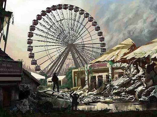 [原创]场景练习--末日游乐园