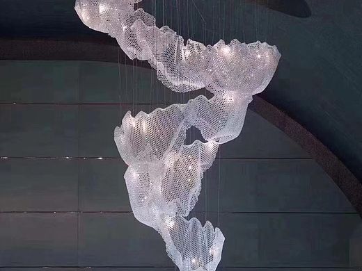 现代艺术水晶灯 明古设计