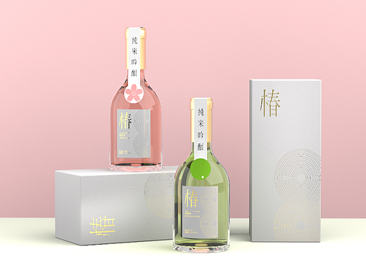 日本清酒包装 果味清酒 酒包装 