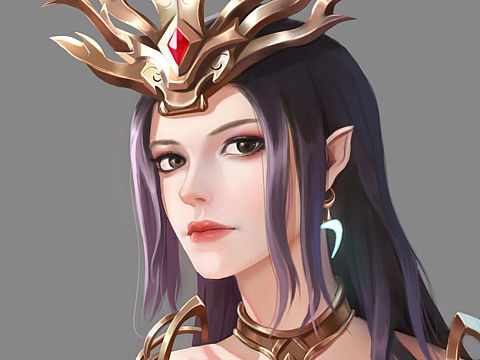 美杜莎女王同人