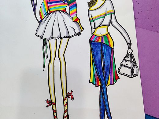 时装画