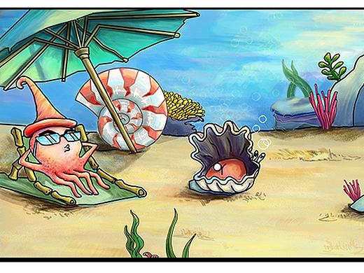 【绿色  海洋】