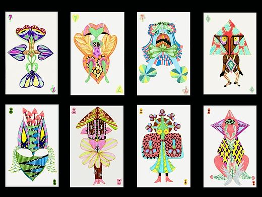 扑克牌（插画）