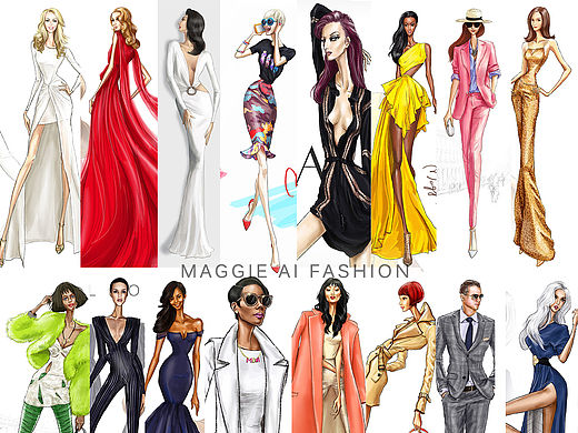 2016 Will be Great! - Maggie Ai 时尚插画