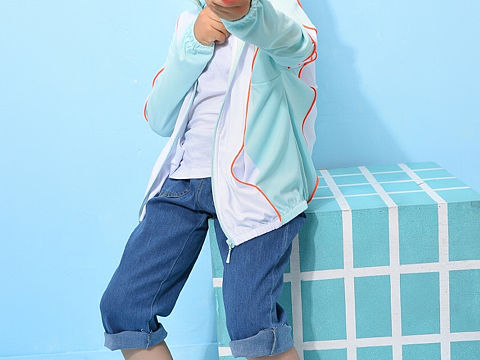 儿童防晒服拍摄