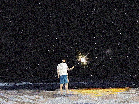 夏天/烟花/大海