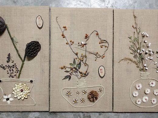 手工客厅餐厅艺术装饰画