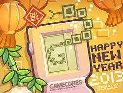 给机核广播做的2013新年贺图