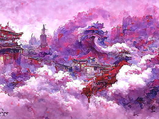 天宫，海边