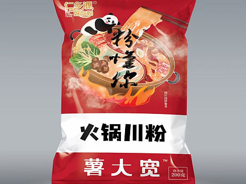 火锅川粉包装设计