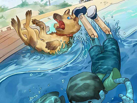 兒童插畫（個人主頁-ZMzkxNjY4ODQ=） - 兒童插畫 - 站酷設(shè)計(jì)師白蒲WhitePU原創(chuàng)素材 - 站酷ZCOOL