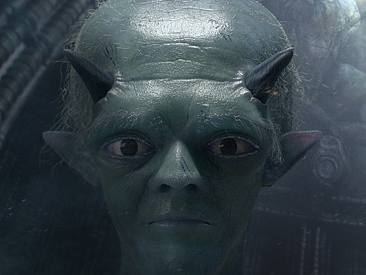 三维头像渲染_Alien