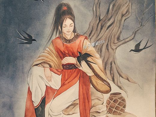 原创古风美男