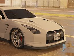 Nissan GTR 2008   &   AMG GTS 2016