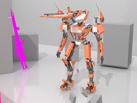 機(jī)甲之路（個(gè)人主頁-ZMzg2NTg3OTI=） - 其他動(dòng)漫 - 站酷設(shè)計(jì)師一扳手原創(chuàng)素材 - 站酷ZCOOL