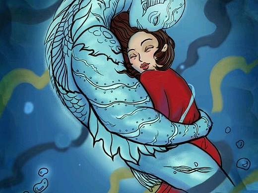 海报设计-电影≤水形物语≥