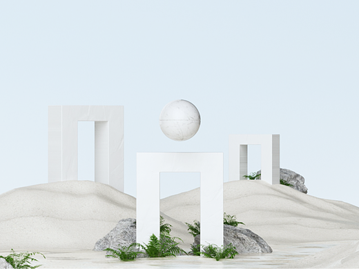 小球滚动▏三维动画