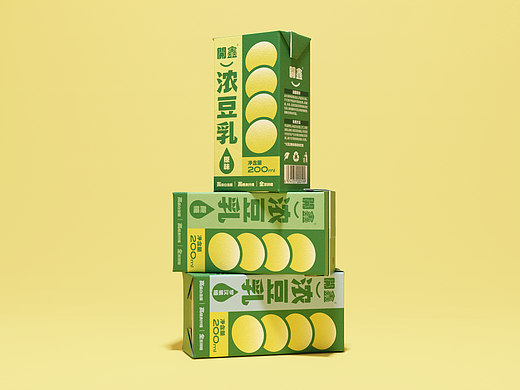 開鑫浓豆乳-无添加，自然香浓-产品包装设计（个人主页-ZNjY1MzU3MjA=） - 包装 - 站酷设计师NPsee_Studio原创素材 - 站酷ZCOOL