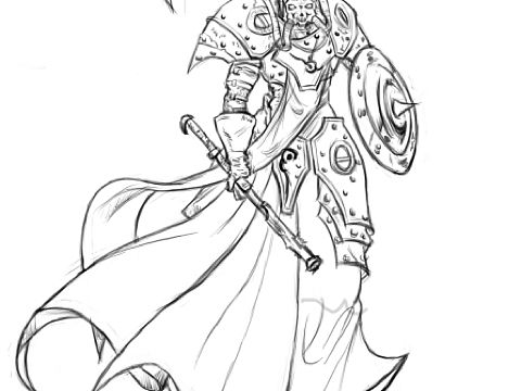 手绘作品